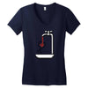 wine Women's V-Neck T-Shirt