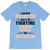 I am Not Super Woman But I'm Fighting Uterine Cancer So Close Enough T-Shirt