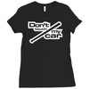 don&acute;t touch my car Ladies Fitted T-Shirt