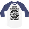 Aries Hated By Many Wanted By Plenty 3/4 Sleeve Shirt
