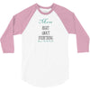 mom right about everything since xxxxMom RIGHT ABOUT EVERYTHING Since 3/4 Sleeve Shirt