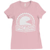 pacman crest Ladies Fitted T-Shirt