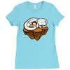 the neverending friendship Ladies Fitted T-Shirt