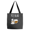 pot head Tote Bags