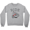 ride and fly high Crewneck Sweatshirt