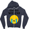 goodbye weekend Zipper Hoodie