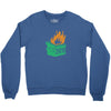 2016 dumpster fire Crewneck Sweatshirt