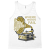 where words fail music speaks Tank Top