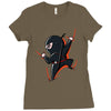 he&rsquo;s coming to get you Ladies Fitted T-Shirt