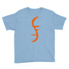 helix of heroes funny retro sci fi superhero symbol cool logo Youth Tee