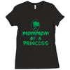 mother's day mommom of a princess Ladies Fitted T-Shirt