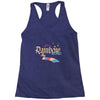 rainbow road Racerback Tank