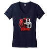 man without fear Women's V-Neck T-Shirt