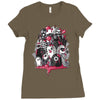 pop Ladies Fitted T-Shirt