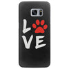 love dog paw Samsung Galaxy S7 Edge