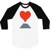 i lava you 3/4 Sleeve Shirt
