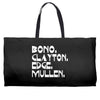 bono clayton edge mullen Weekender Totes
