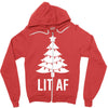 lit af Zipper Hoodie