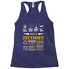 born december multitasking problem solving Racerback Tank