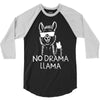 no drama llama 3/4 Sleeve Shirt