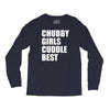 chubby girls cuddle best Long Sleeve Shirts
