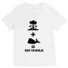 nuke the whales V-Neck Tee