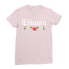 Chicana Ladies Fitted T-Shirt