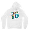 team 10 colorful Unisex Hoodie