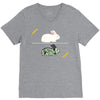 run away! run away! V-Neck Tee