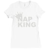 nap king Ladies Fitted T-Shirt