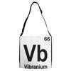 Vibranium Adjustable Strap Totes