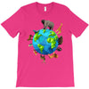 animal polygon around the planet T-Shirt