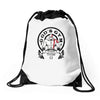 god's gym Drawstring Bags