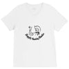 happily shooting blanks V-Neck Tee