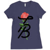 Tessa Brooks Rose Ladies Fitted T-Shirt