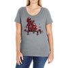 mushroom eater Ladies Curvy T-Shirt