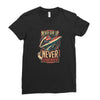 never surrender Ladies Fitted T-Shirt