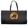 happy halloween Weekender Totes