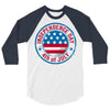 usa fourth of july 3/4 Sleeve Shirt
