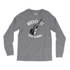 rockin' it old school bass Long Sleeve Shirts