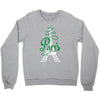 paris script eiffel tower french france Crewneck Sweatshirt