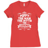 Poppy The Man The Myth The Legend Ladies Fitted T-Shirt