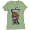 delicious aqua teens Ladies Fitted T-Shirt
