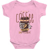 with enough coffee, everything is possible Baby Onesie