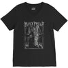 black metal phillip V-Neck Tee