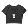 RIGHT MEOW BEER CAT Crop Top