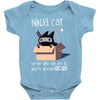 ninja cat Baby Onesie