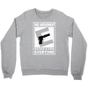 second amendment rated e for everyone Crewneck Sweatshirt