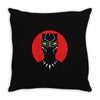 BLACK PANTHER LOGO TEE Throw Pillow
