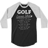 golf excuse 3/4 Sleeve Shirt